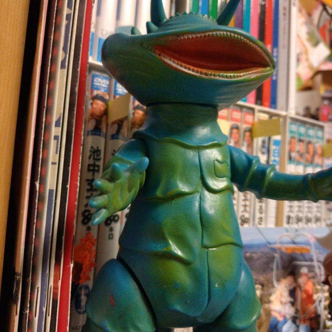 当時物 マルサン カネゴン ソフビ 怪獣　ウルトラQ