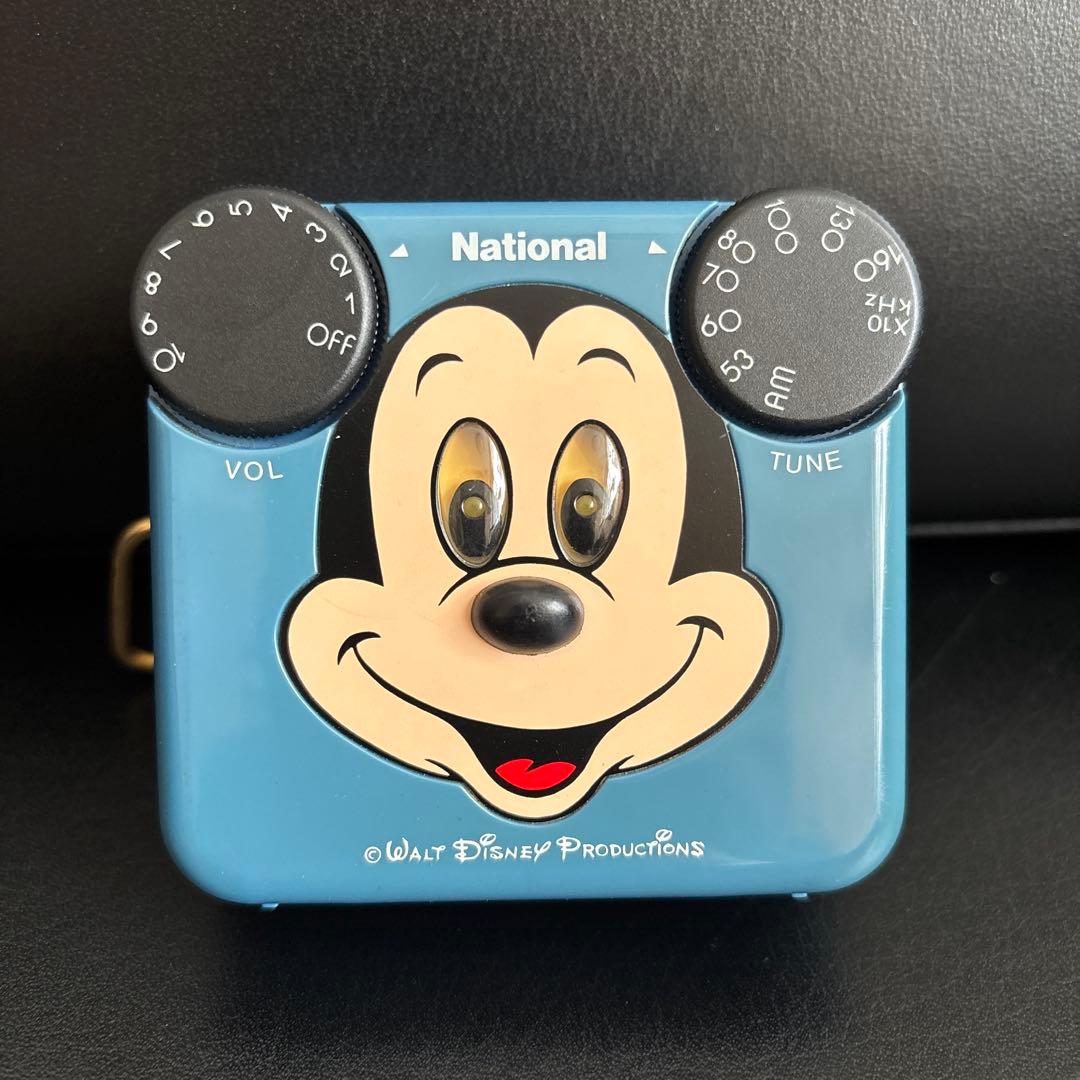 1970年代 ミッキーマウス ラジオ National R-81 - メルカリ