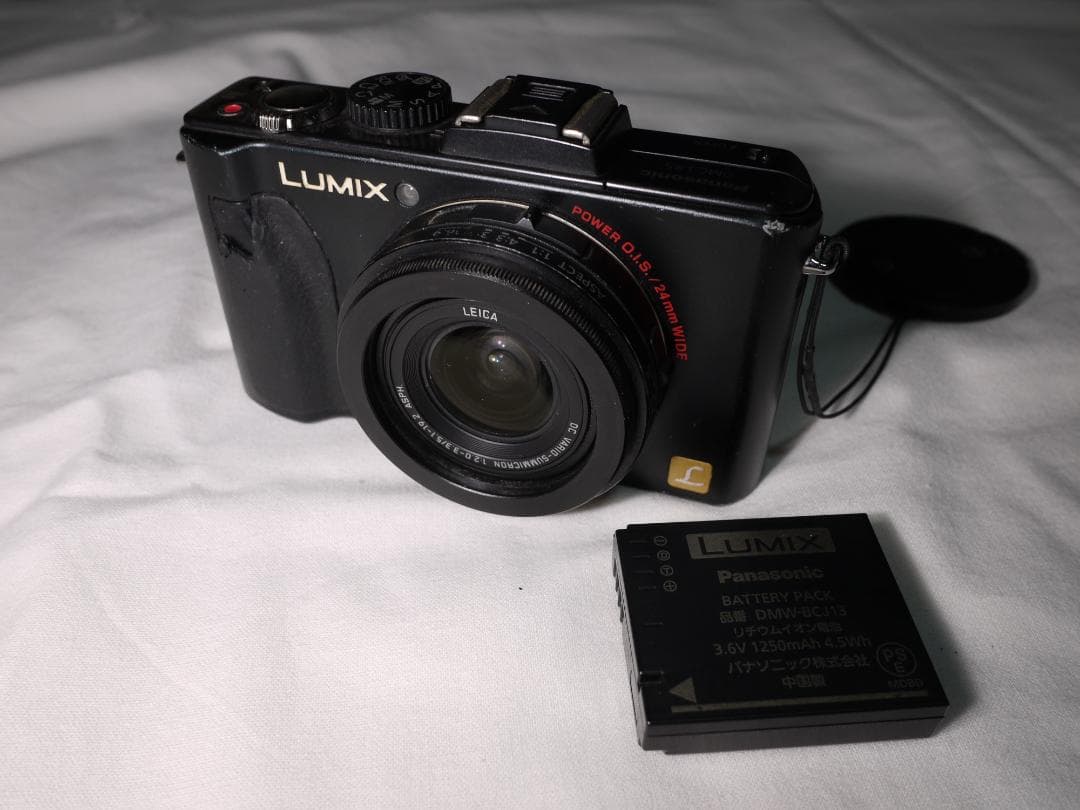 LUMIX DMW-LX5 LEICA コンパクトデジタルカメラ Panasonic Lumix DMC-LX5】2024年5月のオールドコンデジ（沈胴式レンズ