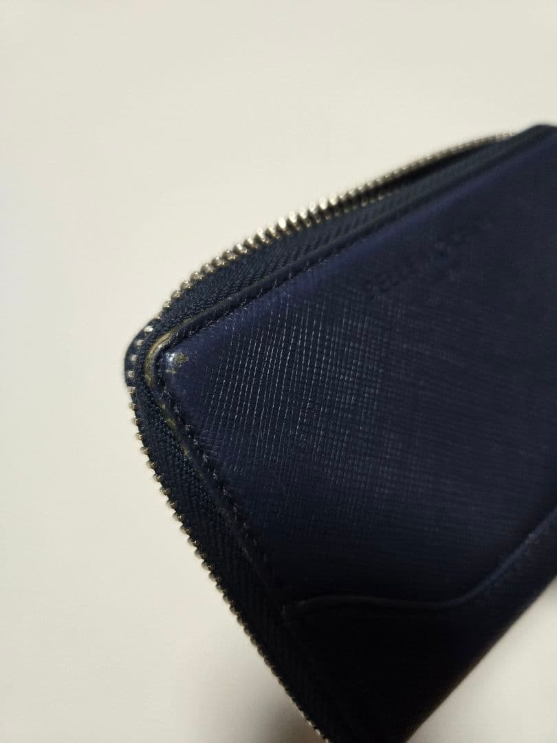 4点セット】ペッレモルビダ 長財布・小銭入れ2個・キーケース ネイビー