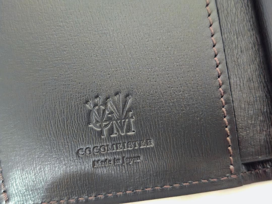 未使用品 ココマイスター コードバンヘリテージ・スミス 3つ折り財布
