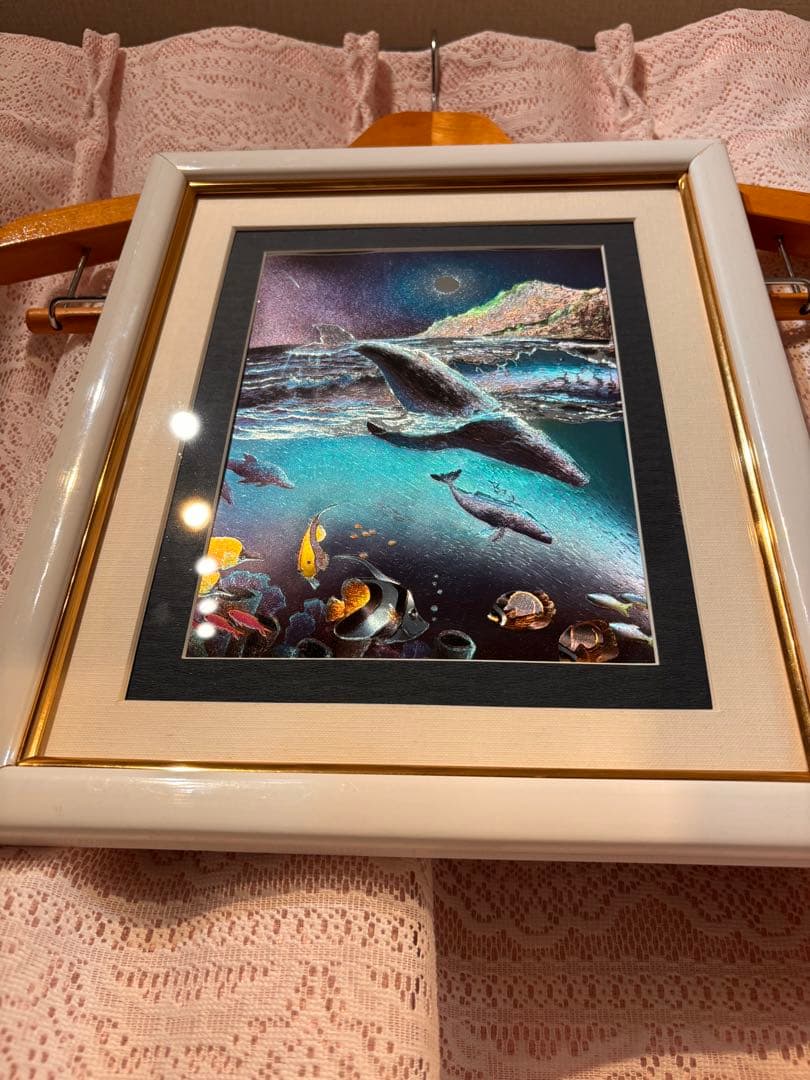 希少！！ラッセン 絵 画 立体 複製画 - メルカリ