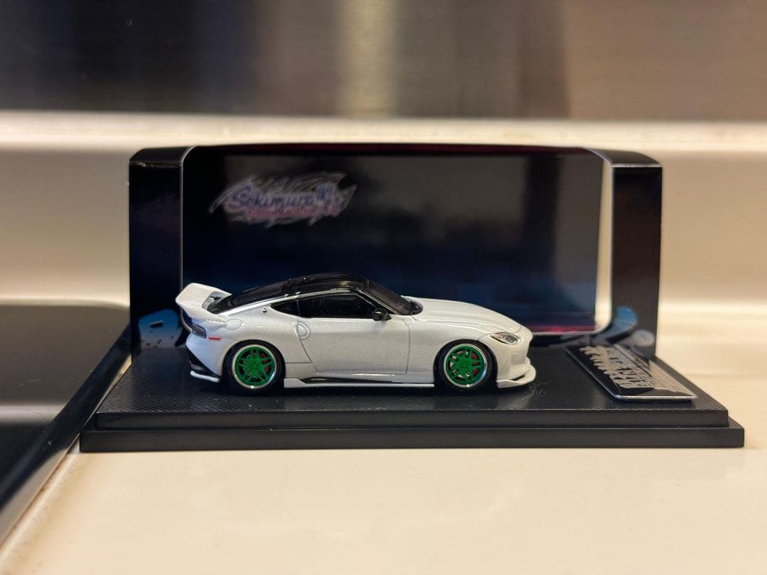 1/64 改326power日産 フェアレディZ 関村 ミニカー - メルカリ