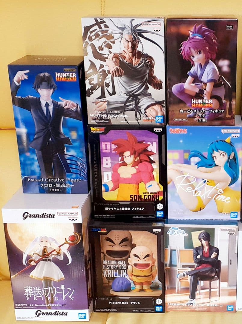 14体セット　HUNTER×HUNTER　他　プライズ　フィギュア　まとめ売り