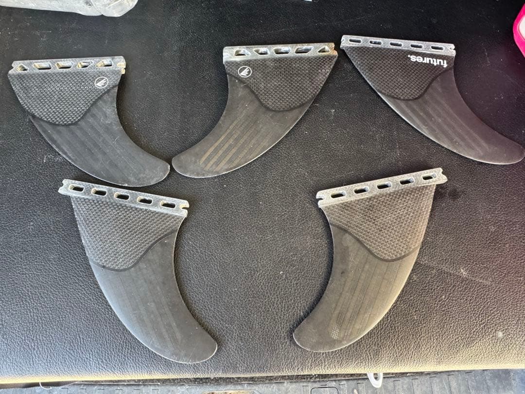 ファイヤーワイヤー futures サーフボードフィン 5枚セット Lサイズの