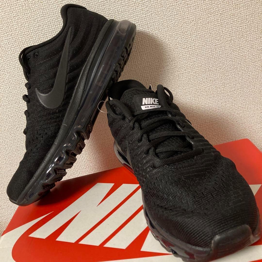 【新品未使用】NIKE AIR MAX 2017 トリプルブラック 25.5cm