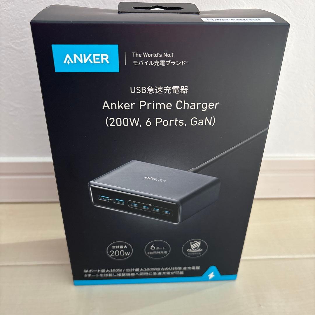 Anker Prime Charger (200W, 6 Ports, GaN) - メルカリ