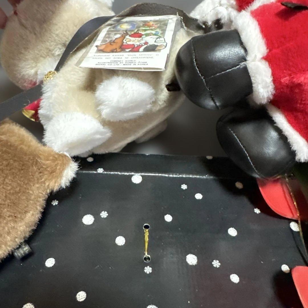希少♡昭和レトロ チムニーワールド クリスマス ソリに乗ったサンタ