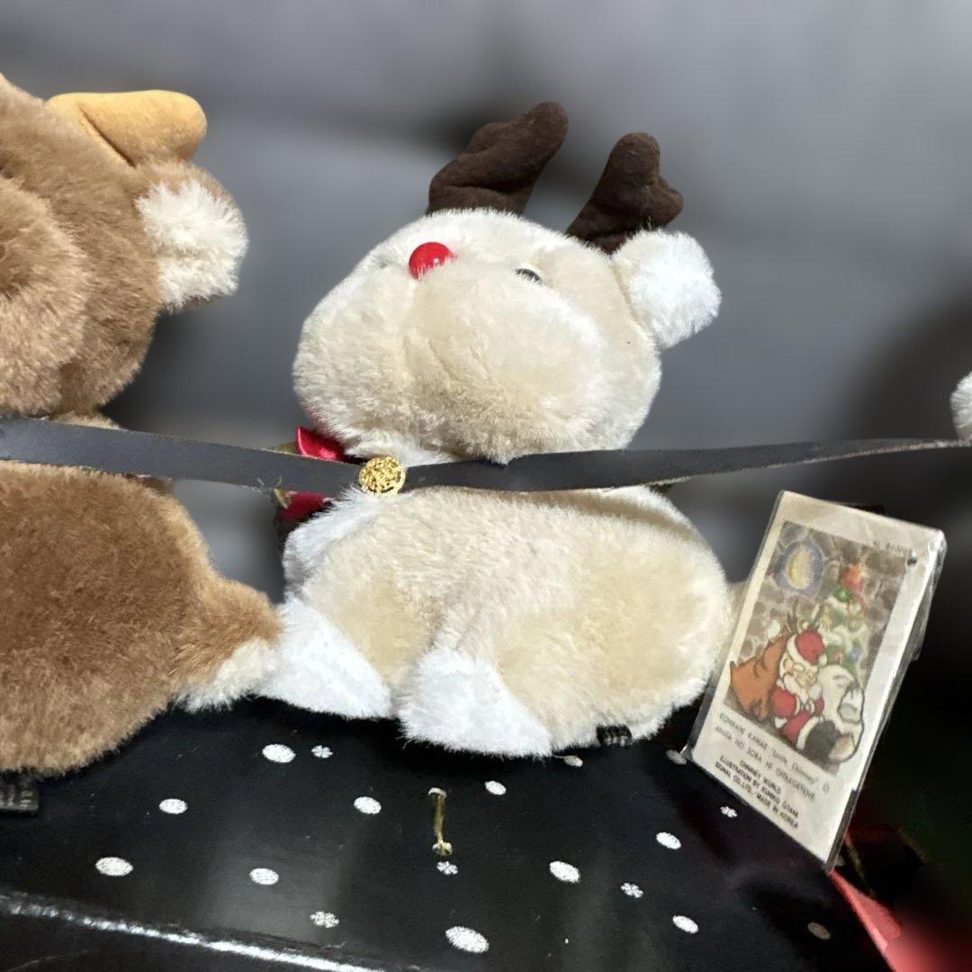 希少♡昭和レトロ チムニーワールド クリスマス ソリに乗ったサンタ