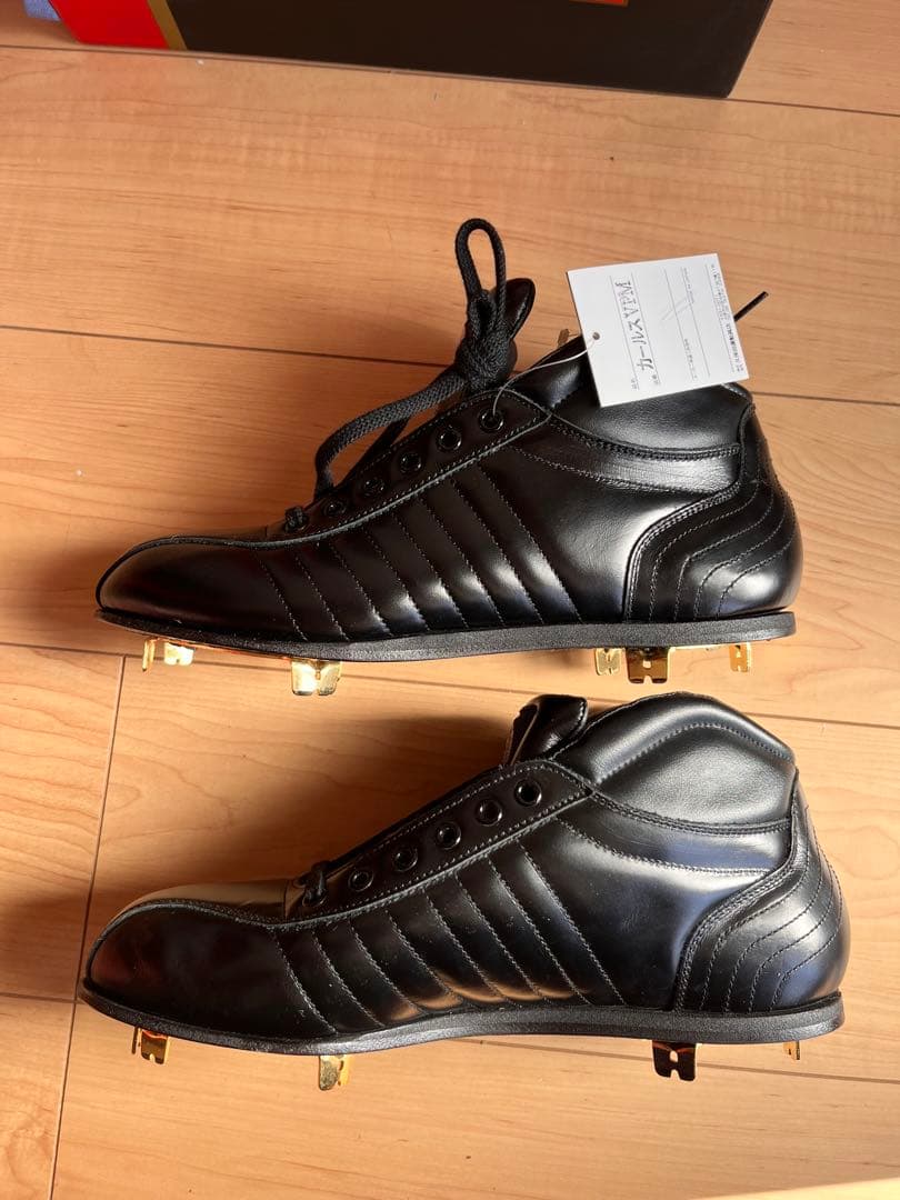 新品・本革久保田スラッガー 野球スパイク 27.5cm 金具 D-163