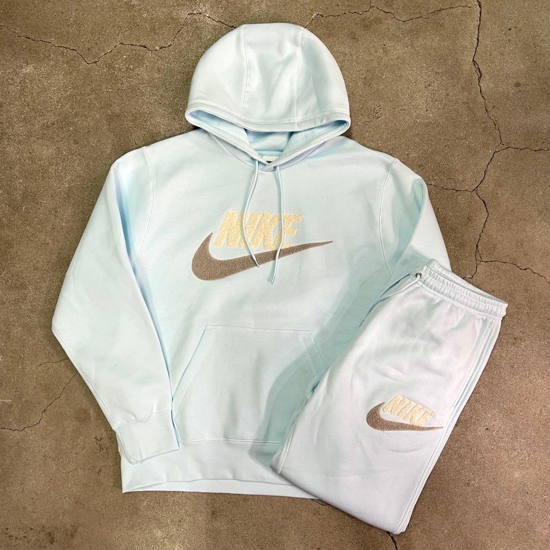Nike Sportswear Club Fleece セットアップ 水色 XL - メルカリ