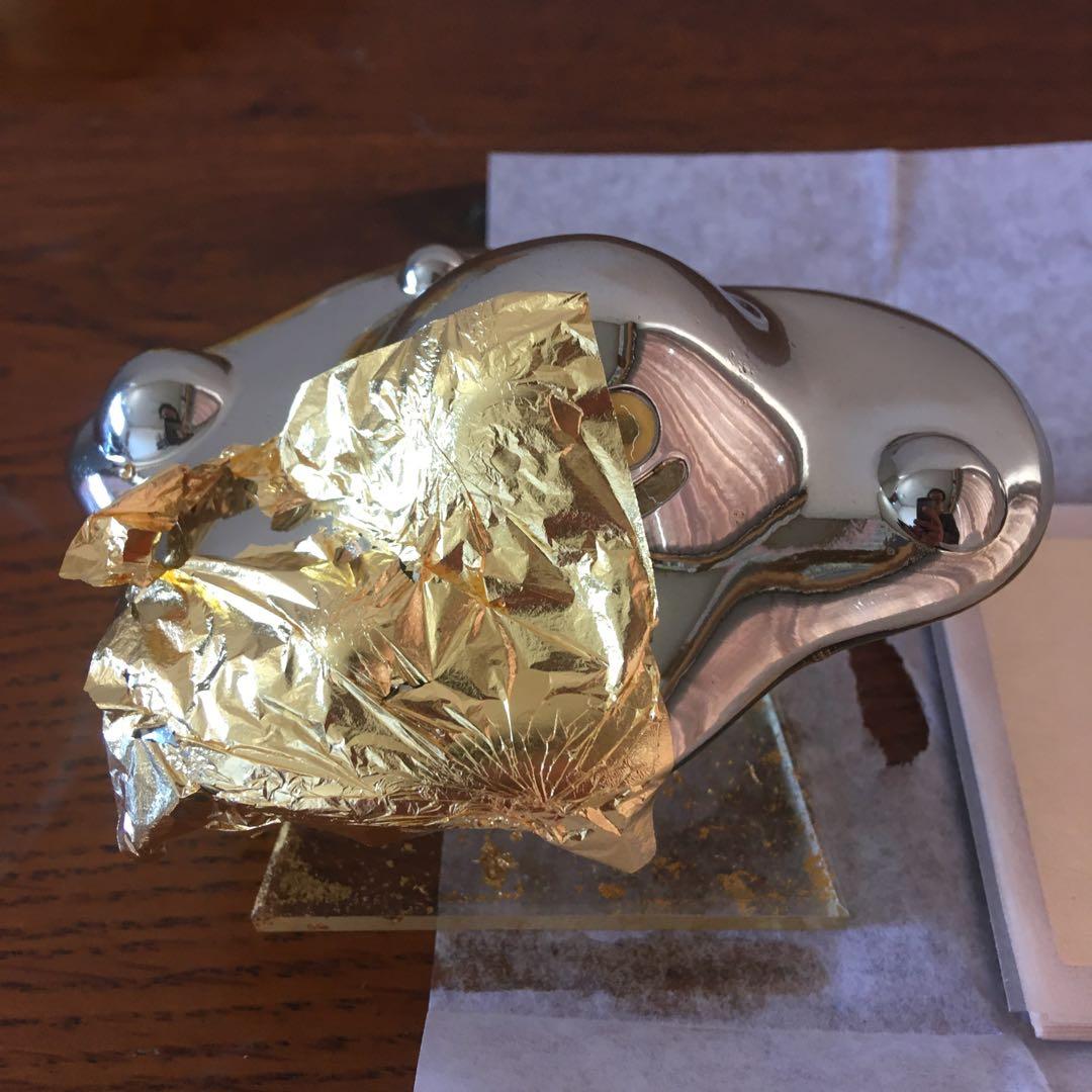 特製 24金 純金箔貼り仕上げ はぐれメタルL メタリックモンスターズ