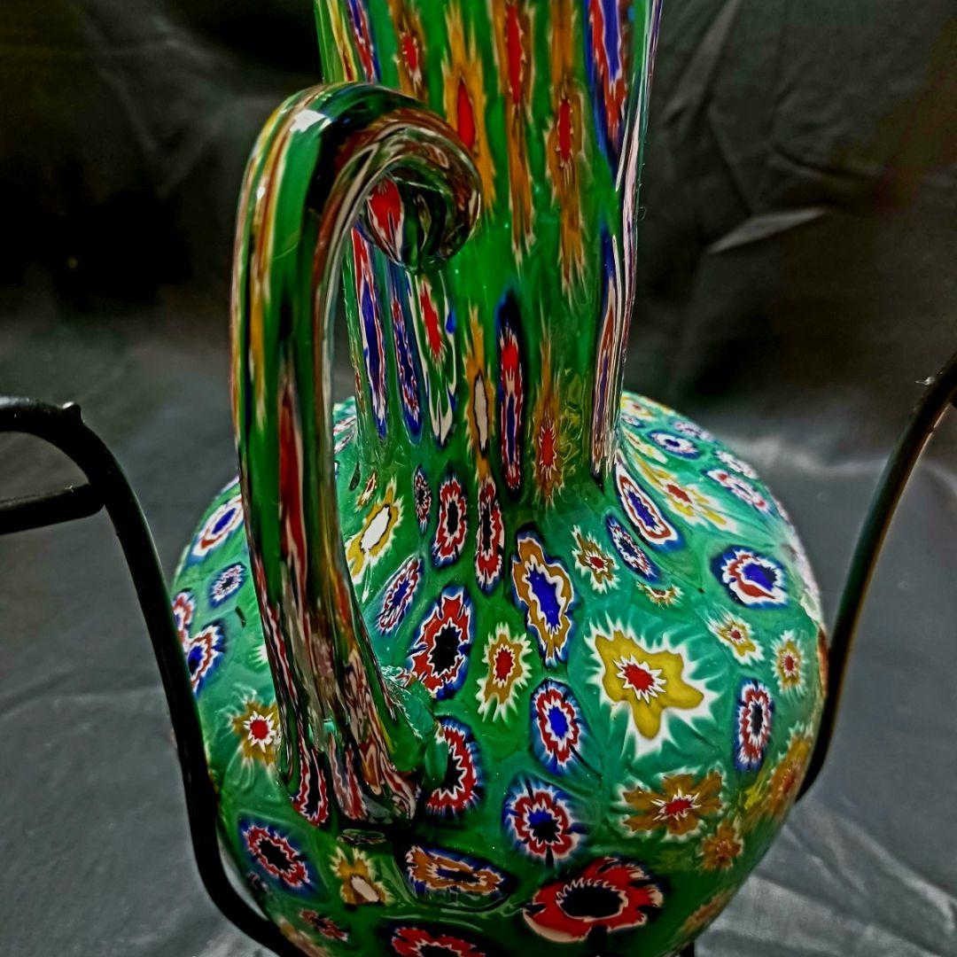 MURANO】☆ムラノ ミルフィオリ アンフォラ ボトル