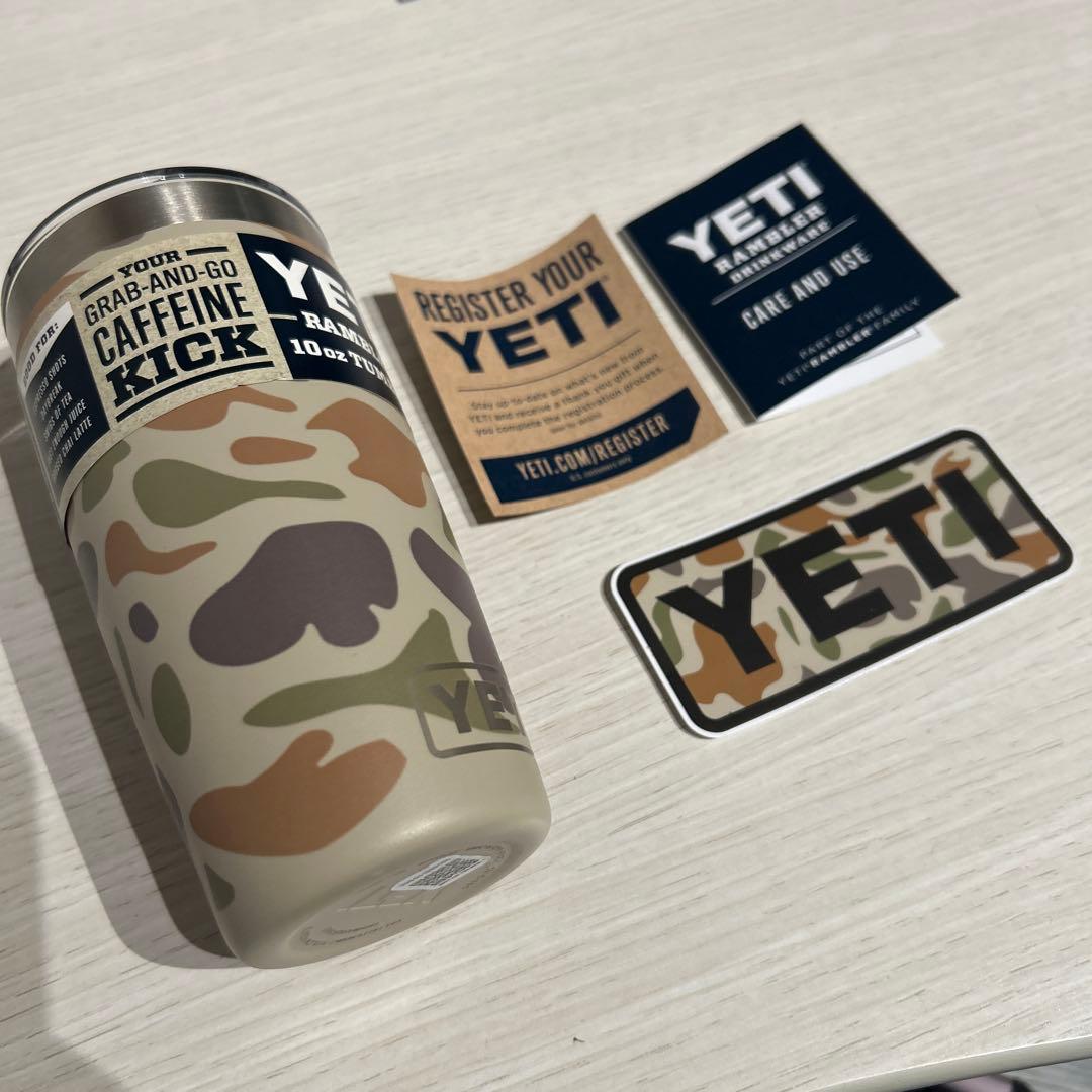 新品 イエティ RAMBLER 10OZ タンブラー カモフラージュ - メルカリ