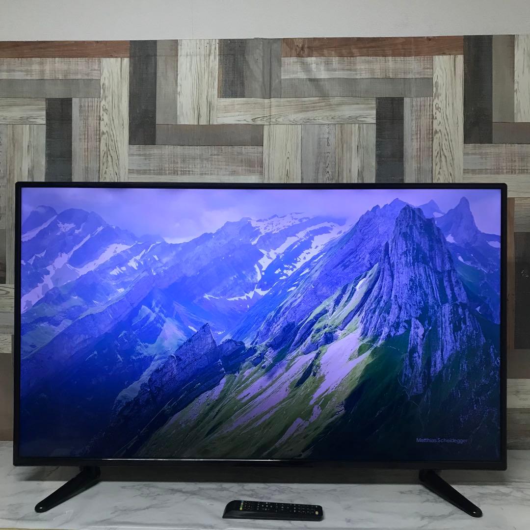 全国送料込❣️ティーズネットワーク50型 4K液晶テレビ地デジ.BS.CS