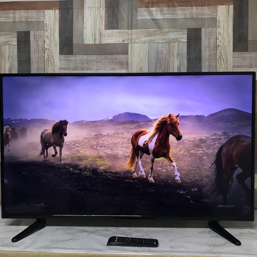 全国送料込❣️ティーズネットワーク50型 4K液晶テレビ地デジ.BS.CS