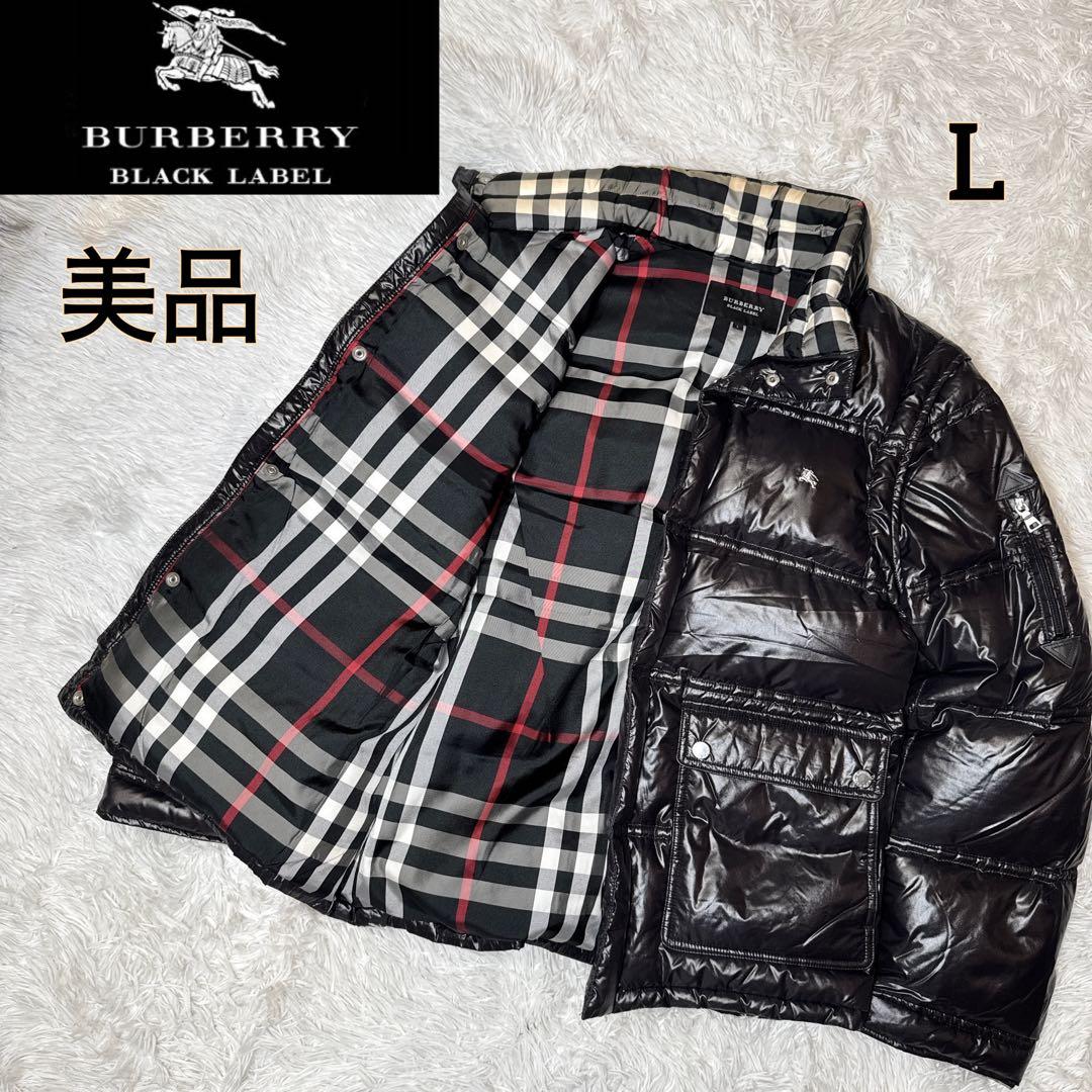 美品✨バーバリーブラックレーベル 2way ダウンジャケット ノバ