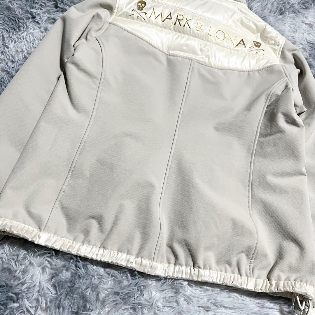 MARK&LONA 中綿フリースジャケット ナイロン 切替 ブルゾン 38 - メルカリ