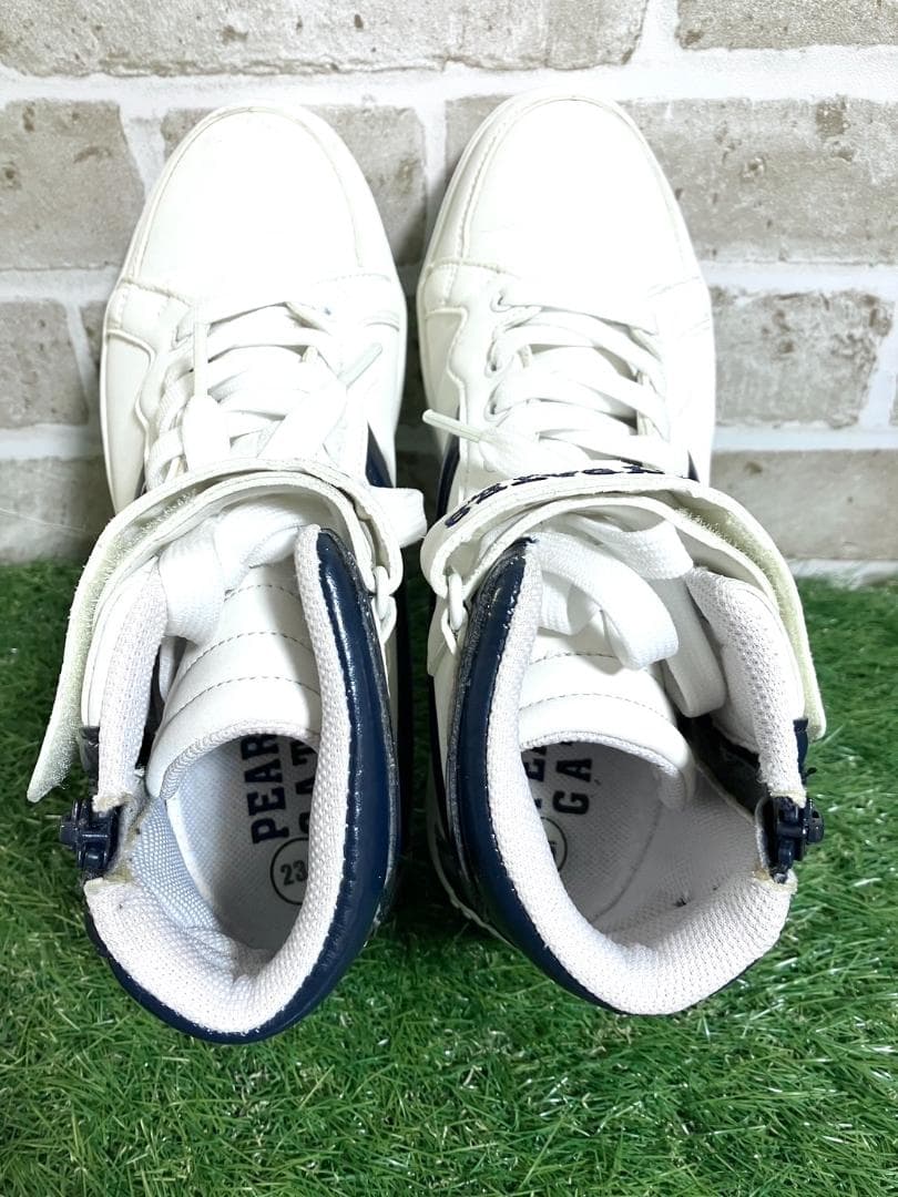 【24時間以内/匿名配送】良品 パーリーゲイツ ゴルフシューズ 23.5cm