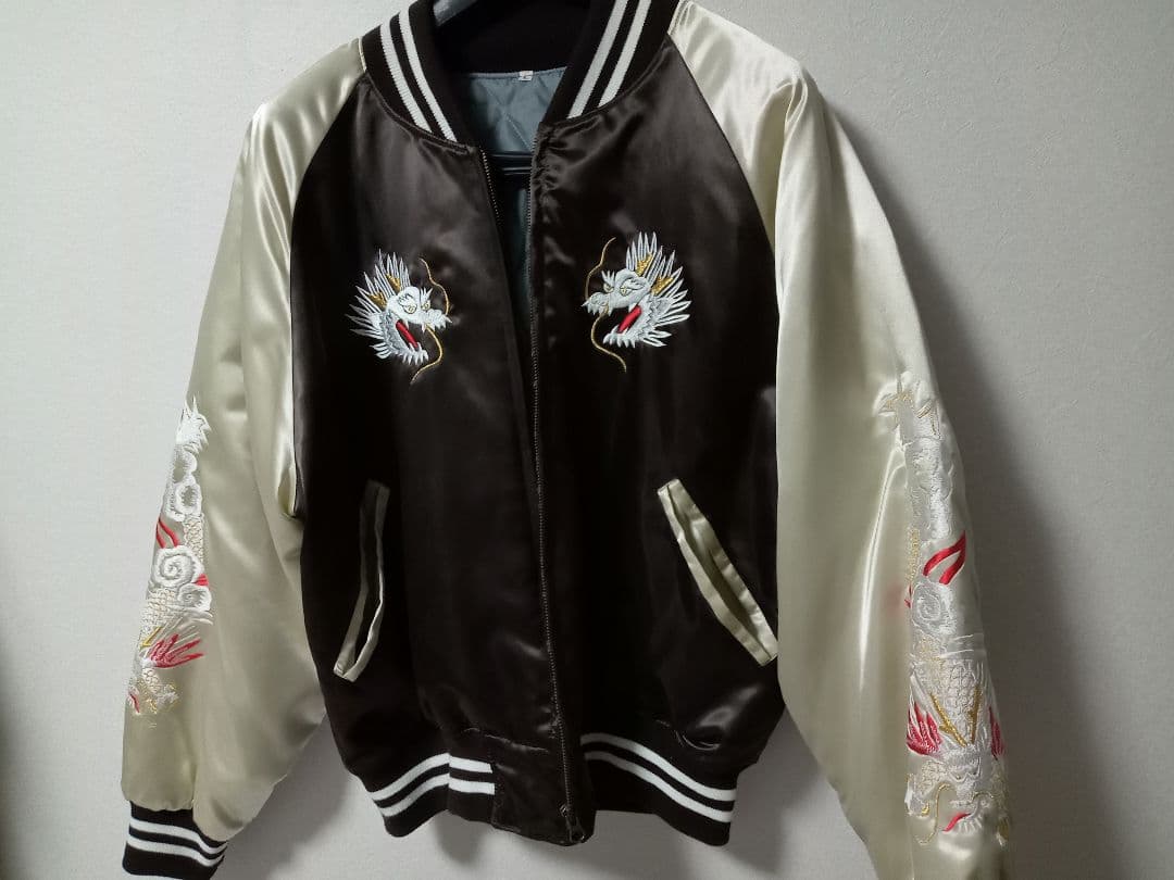 プリンス商会 横須賀 スカジャン L 龍 - メルカリ