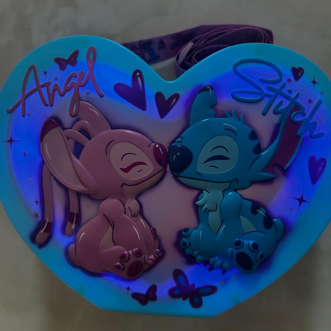 【日本未発売】ディズニー　スティッチ　ポップコーンバケット