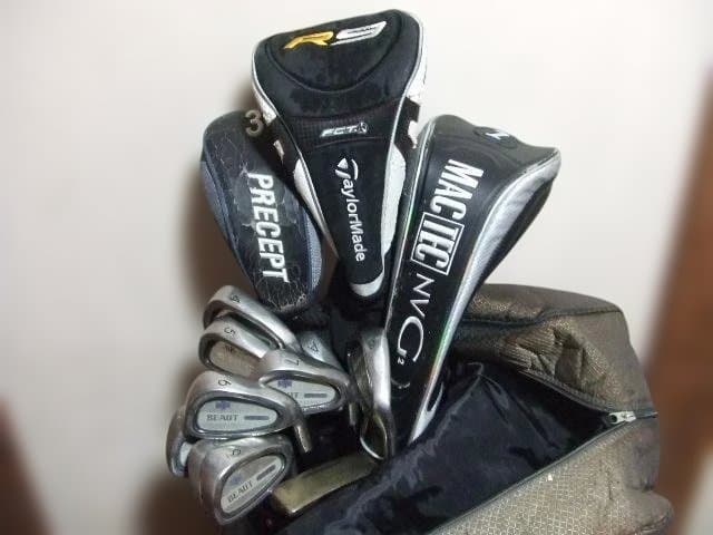 男性初心者用 ゴルフセット 1Wはデカヘッド NIKEゴルフバック全13本