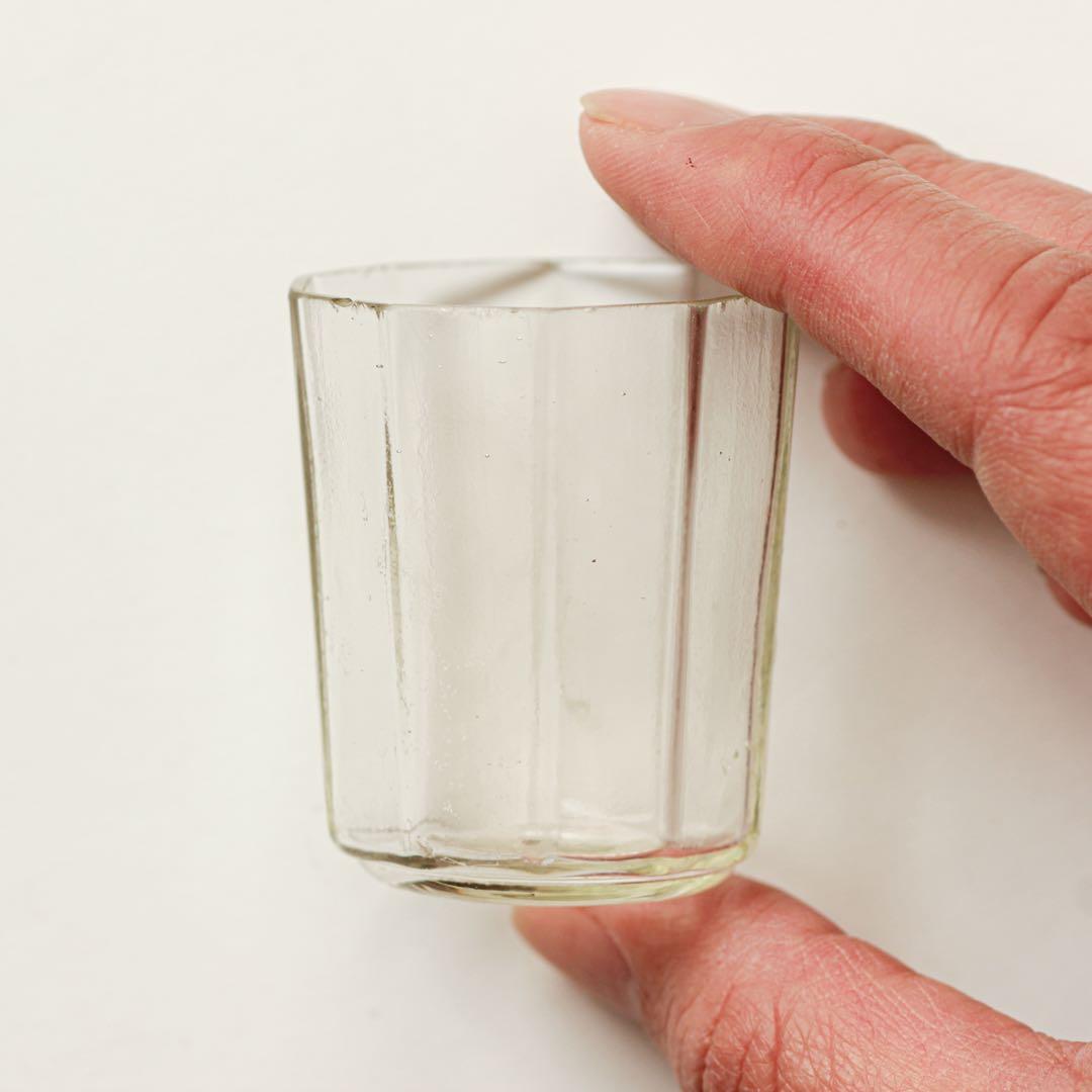 明治 大正 ガラス 面取り ちょこ 猪口 酒器 酒盃 ゆらゆら - メルカリ