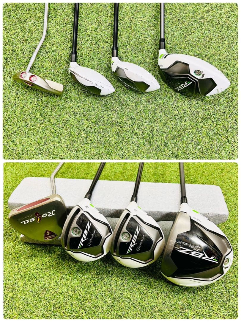 テーラーメイド RBZ メンズ ゴルフセット 14本 初心者 入門 S 右利き