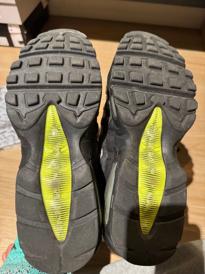 靴 Denham x Nike Air Max 95 \"Volt\"