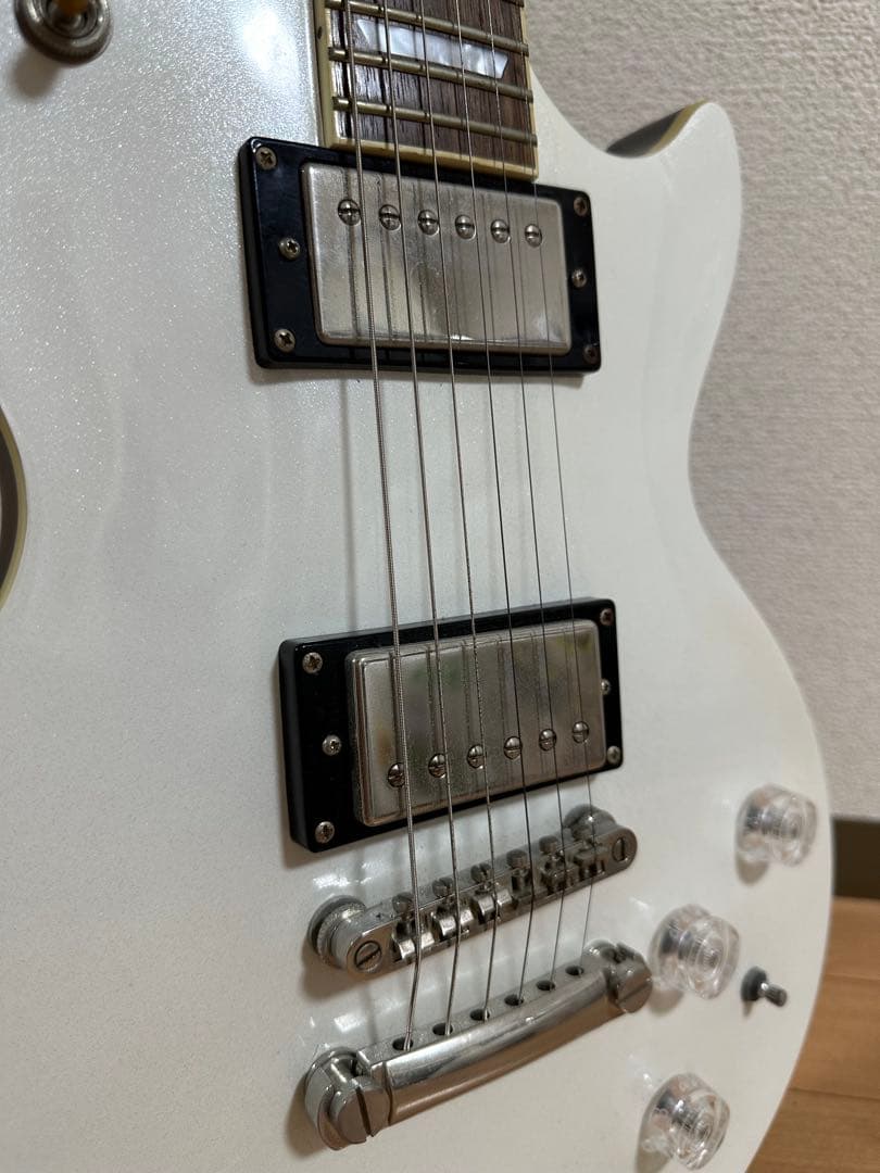 Epiphone LesPaul パールホワイトメタリック