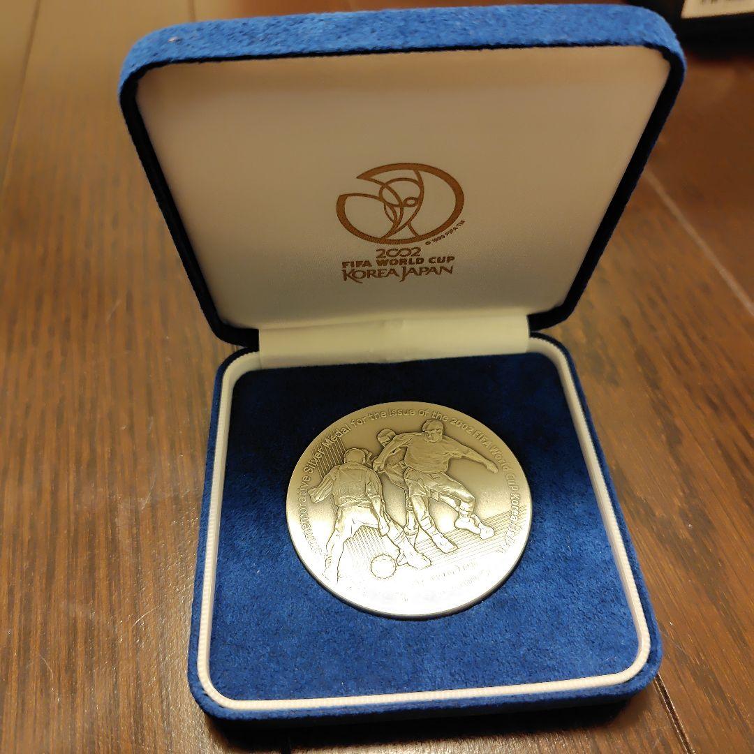 2002 FIFA World Cup メダル 銀 楽天市場】2002 FIFAワールドカップ記念貨幣発行記念メダル（純銀製