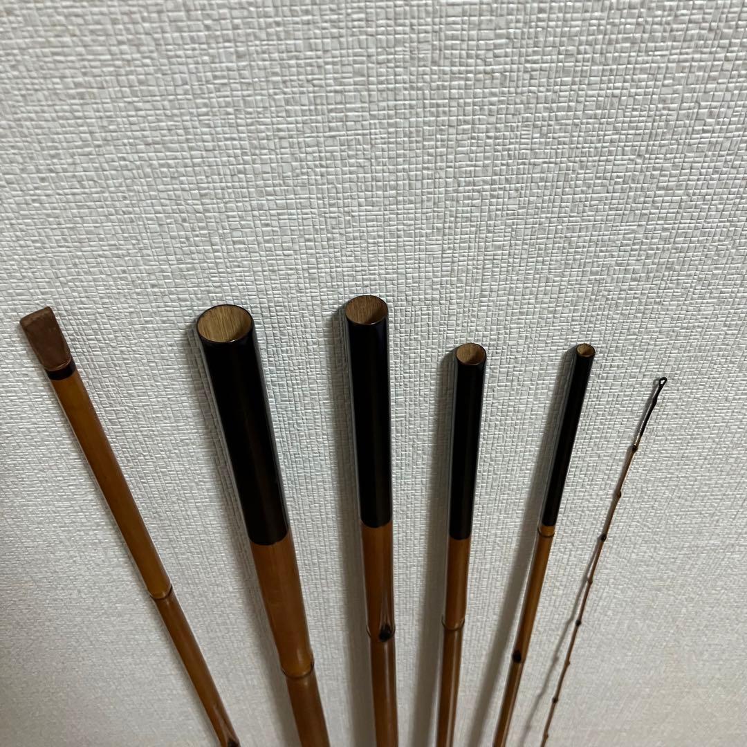 ヤマメ 渓流竿 いなり町 東作 江戸和竿 15.4尺 5本継 金ラベル - メルカリ