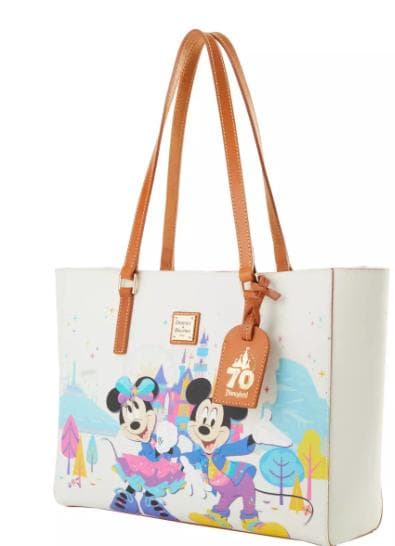 限定商品　【日本未発売】ディズニーランド70周年 ドゥーニー トート