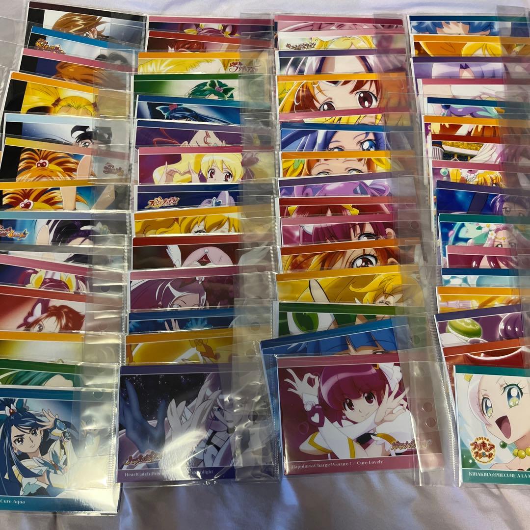 プリキュア プリティストア 場面写変身ブロマイド オールスターズ コンプ 81種