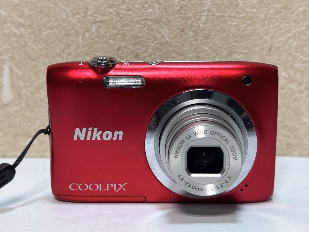 NIKON COOLPIX A100 デジタルカメラ レッド Amazon | Nikon デジタルカメラ COOLPIX A100 光学5倍 2005万画素