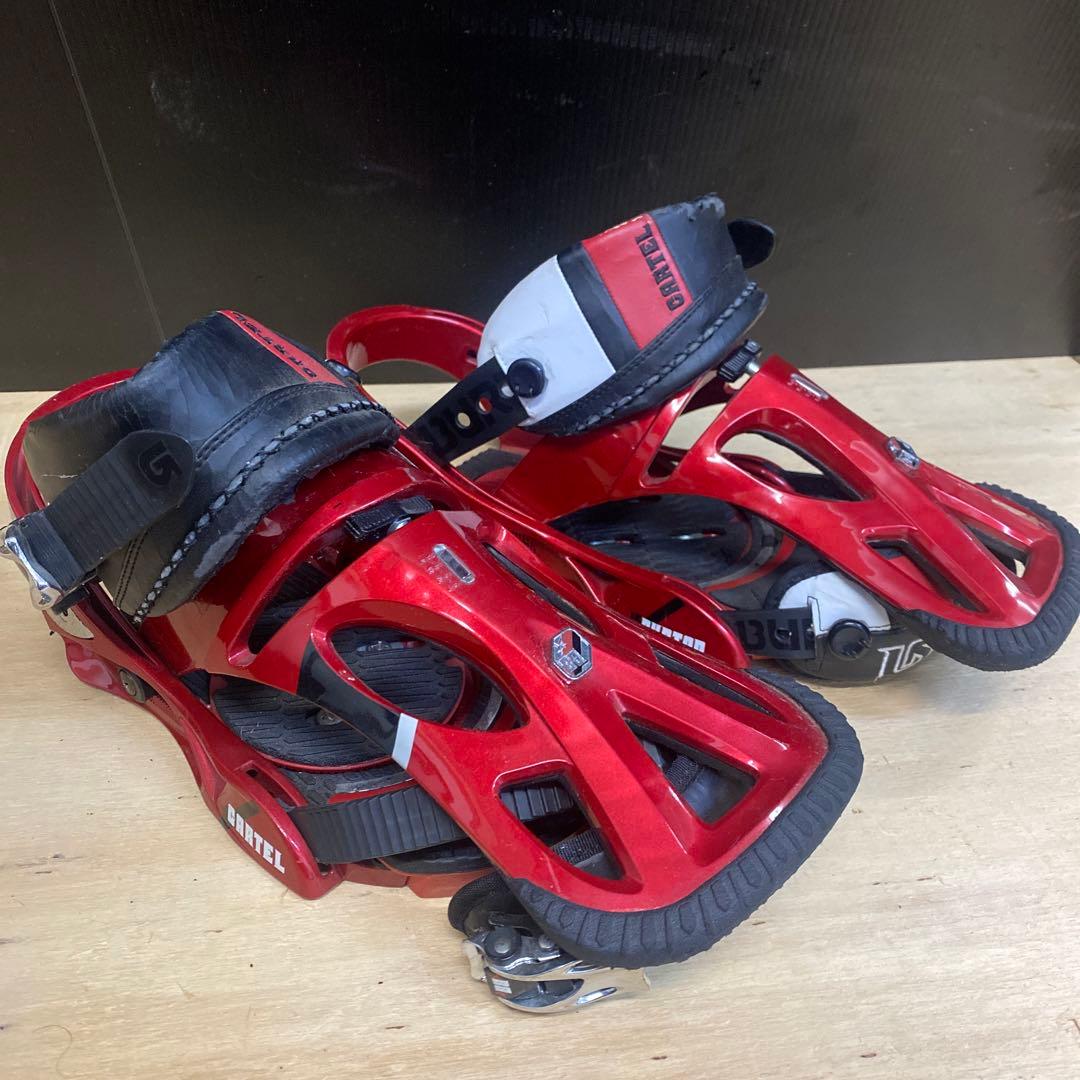 Burton CARTEL スノーボードビンディング レッド Men's Burton Cartel Re:Flex Snowboard Binding | Burton.com Winter