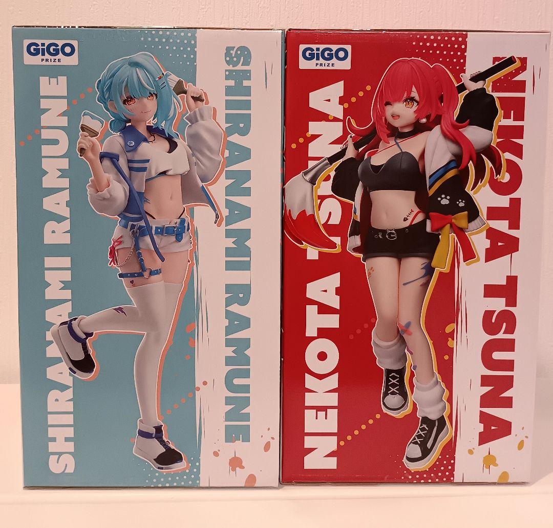 猫汰つな 白波らむね ぶいすぽっ！ スケールフィギュア GiGO限定 2個