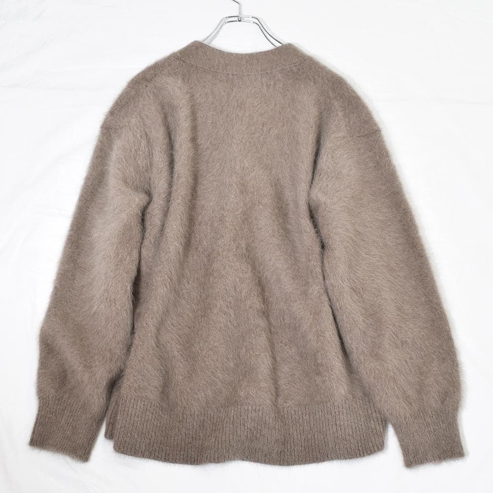 佐藤健 ABYTS カシミヤ混 フォックス シャギーカーディガン 1