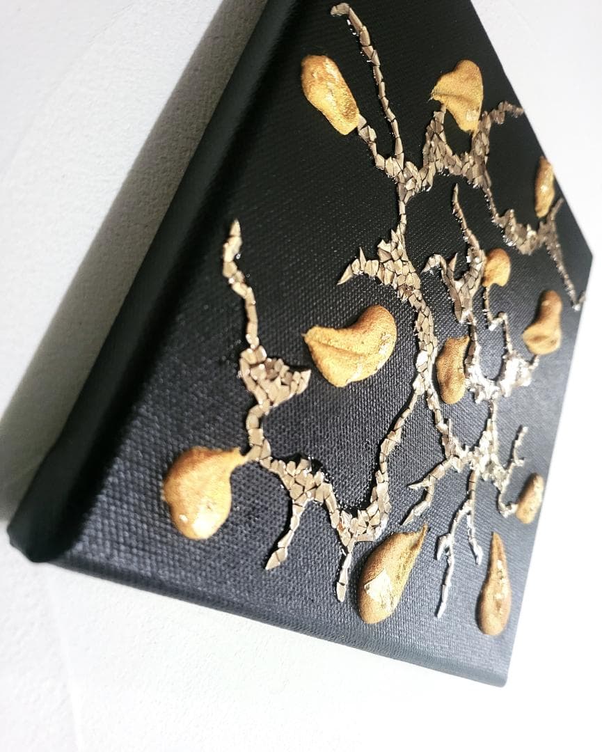 ビッグバンⅡ / テクスチャーアート 18×18㎝ S0 原画1点のみ モダン