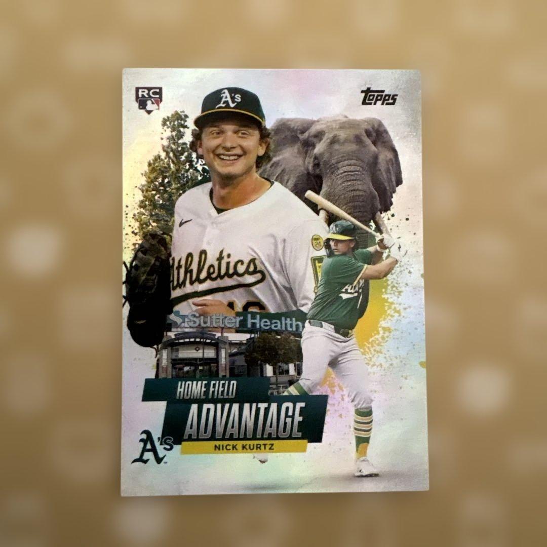 SSP激レア】2025 Topps ニック・カーツ RC HFA インサート - メルカリ
