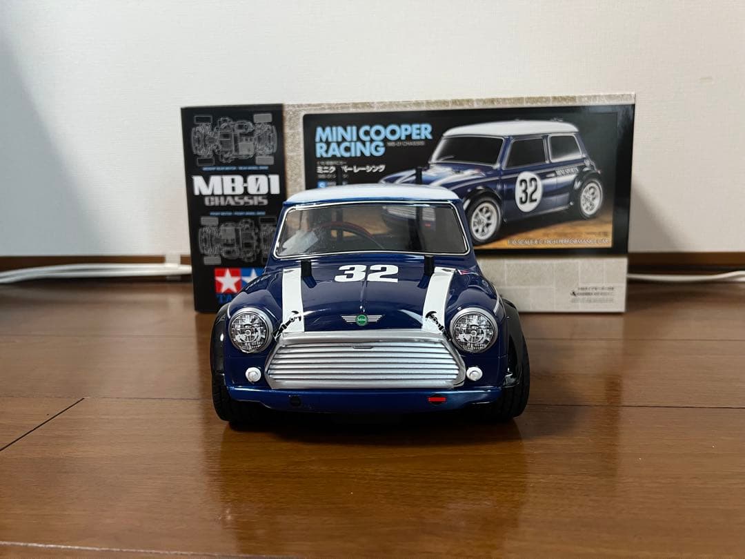 Tamiya Mini Cooper Racing 1/10 プロポセット付き