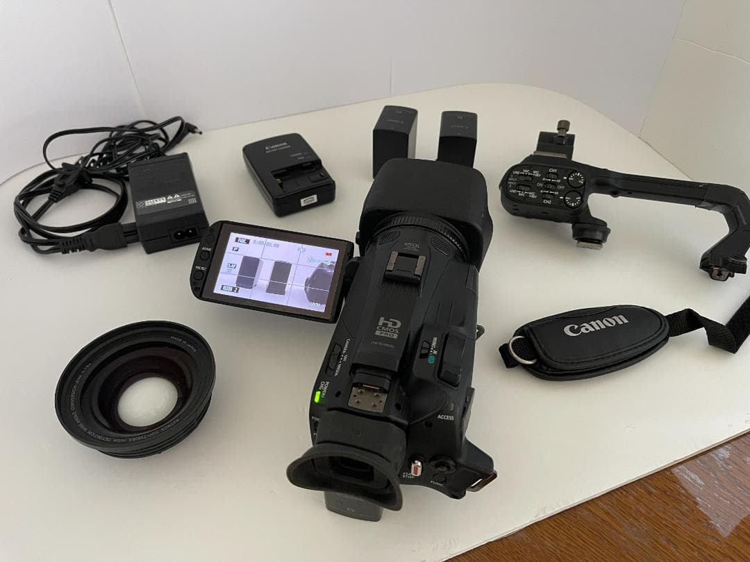 SONY HDR-XR500V ワイコン、マイク、リモコン三脚など付属 HDR-PJ590V