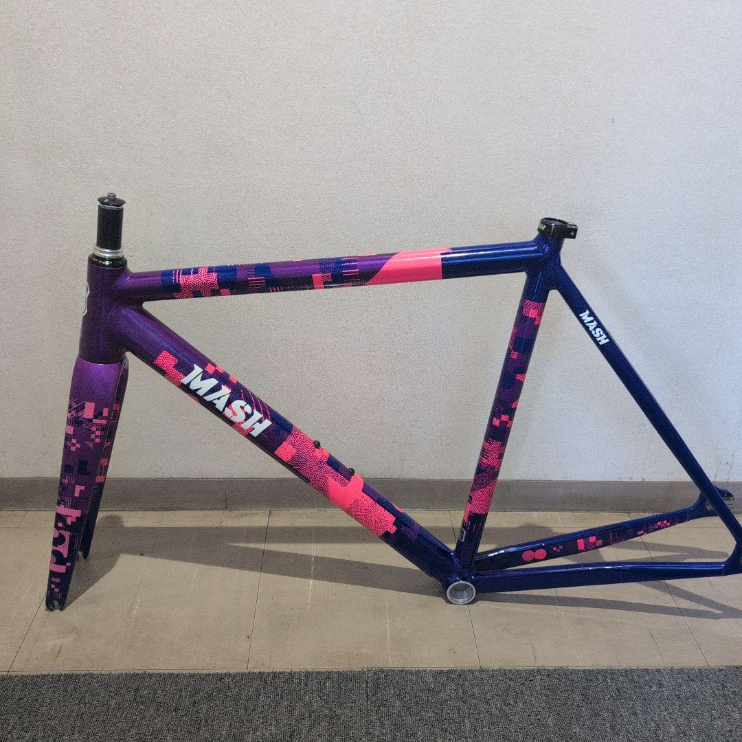 パーツ MASH AC-4 MASH* AC-4 frame set (raw smoke) - BLUE LUG ONLINE STORE