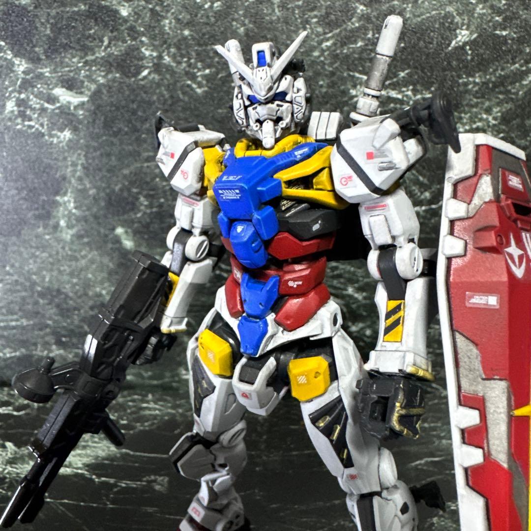 ジークアクス HG 赤いガンダム 白いガンダムカラー 塗装完成品