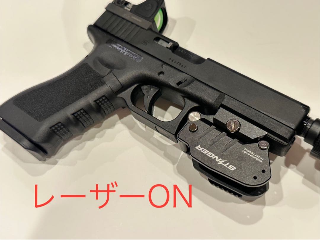 【日本未入荷】レーザーホルスター(検:東京マルイ GHK VFC グロック m9