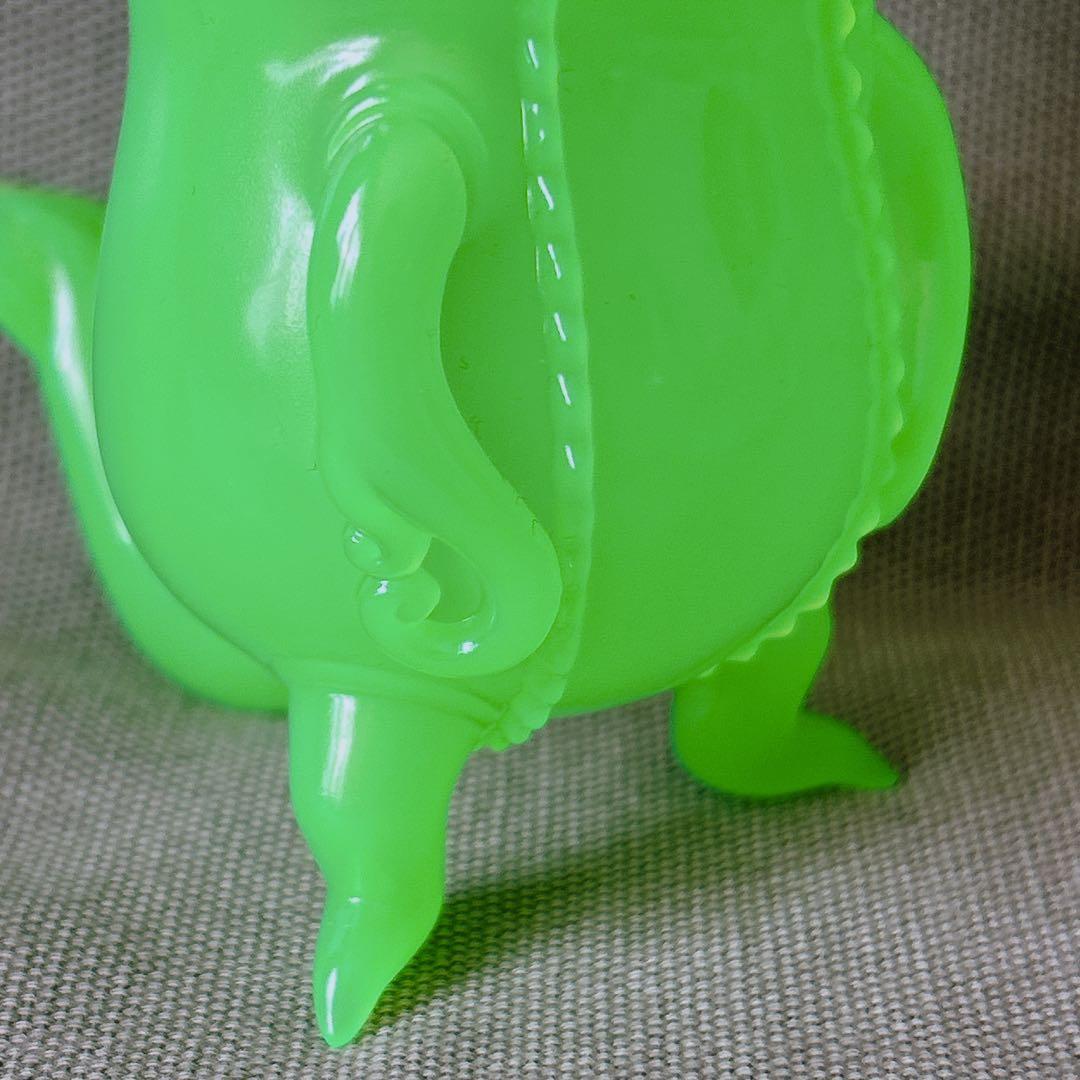 スカルチュラ 歩行食中植物 ウツボカエル 緑クリア ソフビ 人形 - メルカリ