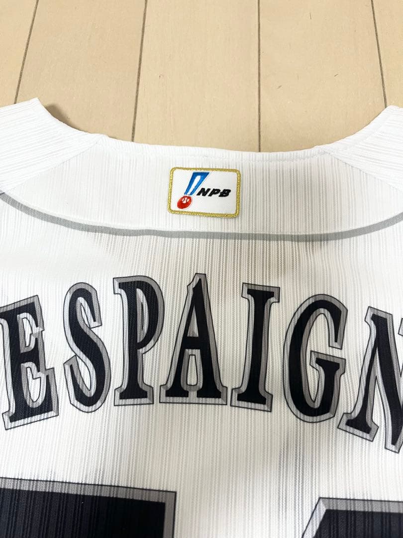 福岡ソフトバンクホークス デスパイネ プロコレユニフォーム XL サイン