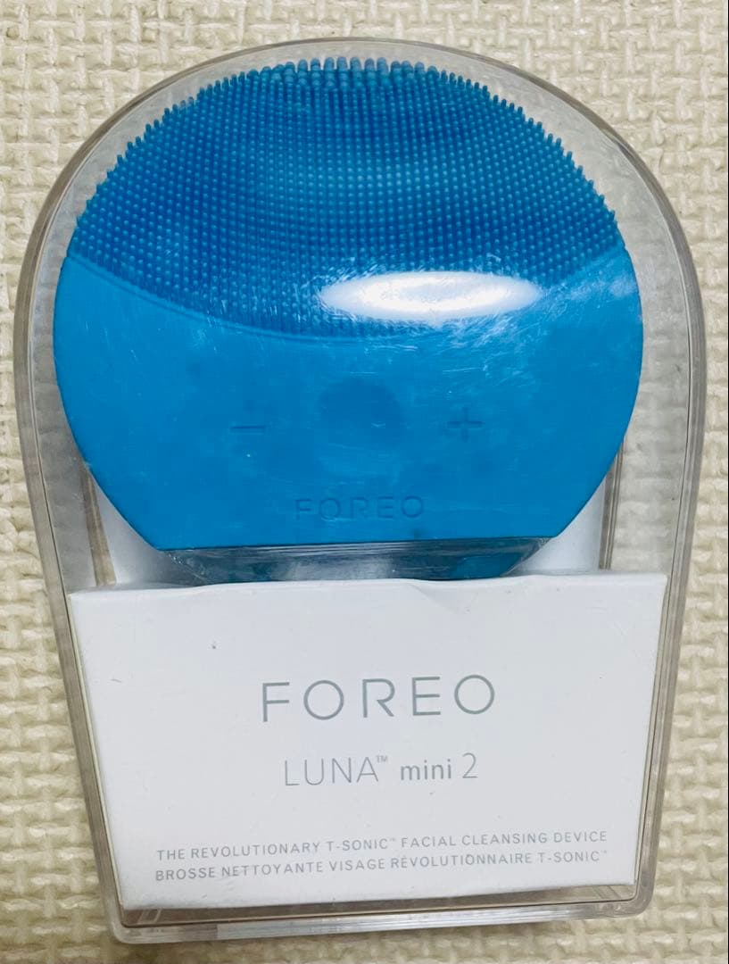 FOREO LUNA mini 2 ブルー 洗顔器 動作確認済み - メルカリ
