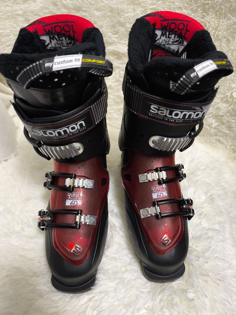極美品 SALOMONスキーブーツ 27.5cm QUEST ACCESS 60