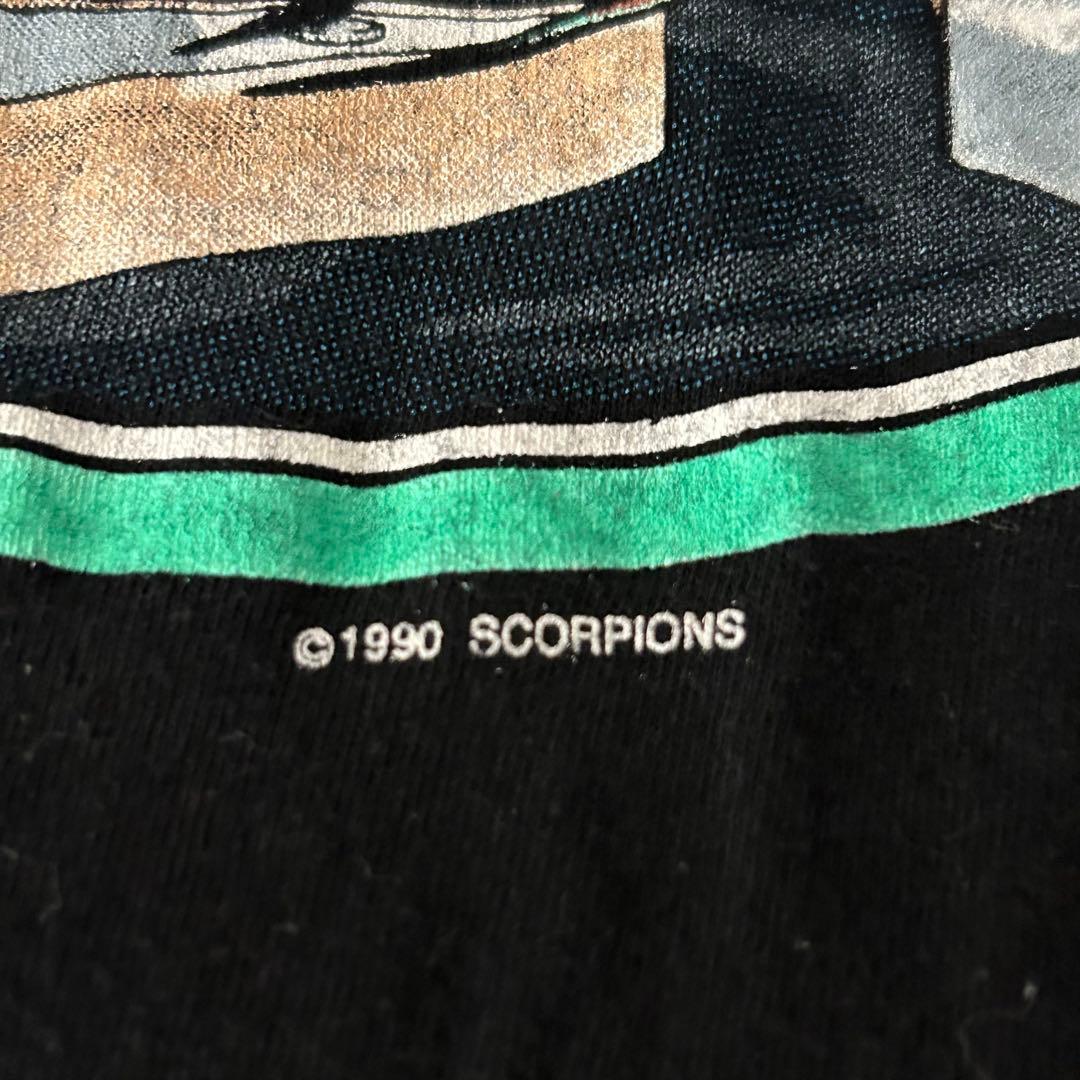 Scorpions スコーピオンズ tour Tシャツ 90-91 バンドT